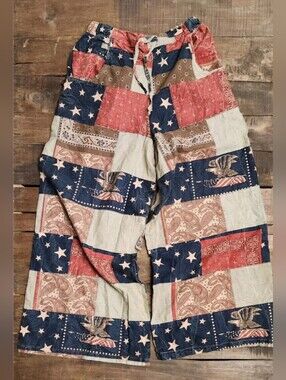 #1598 Jaded Gypsy Stars & Stripes Forever Pants